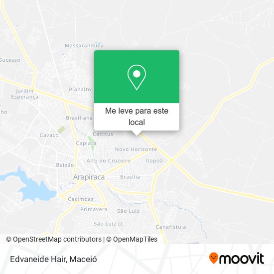 Edvaneide Hair mapa