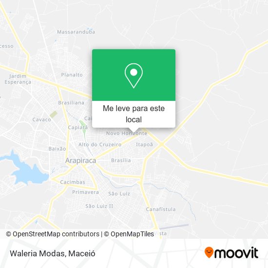 Waleria Modas mapa
