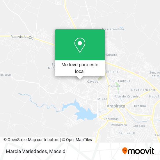 Marcia Variedades mapa