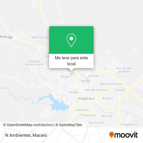 N Ambientes mapa