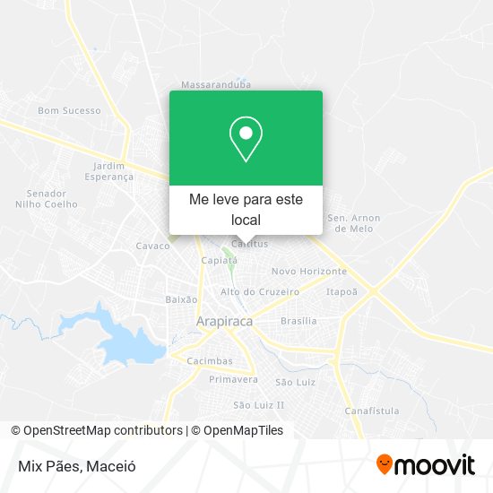 Mix Pães mapa