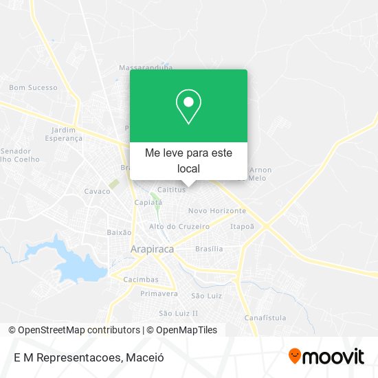 E M Representacoes mapa
