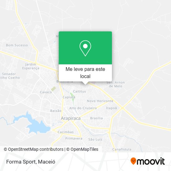 Forma Sport mapa