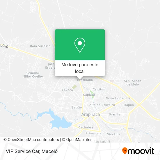 VIP Service Car mapa