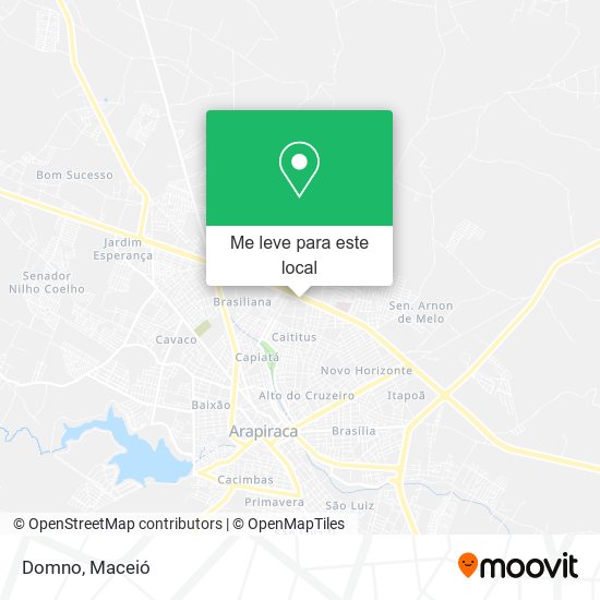 Domno mapa