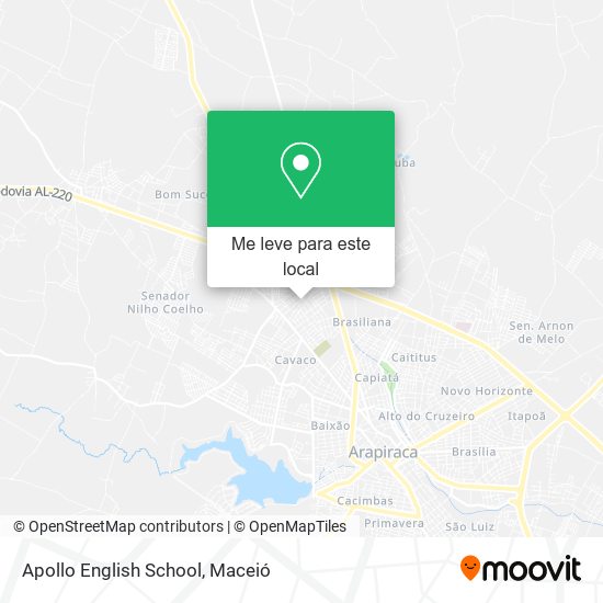 Apollo English School mapa