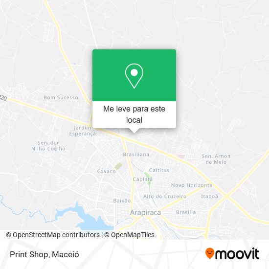 Print Shop mapa