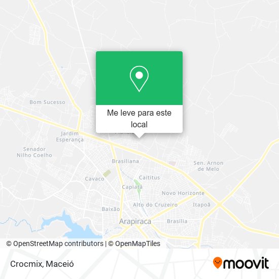 Crocmix mapa
