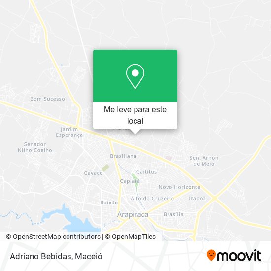 Adriano Bebidas mapa