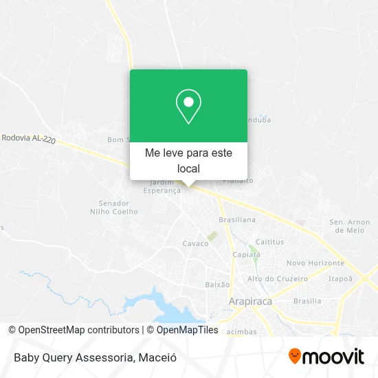 Baby Query Assessoria mapa