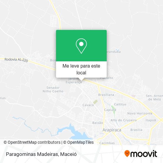 Paragominas Madeiras mapa