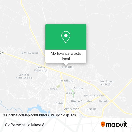 Gv Personaliz mapa