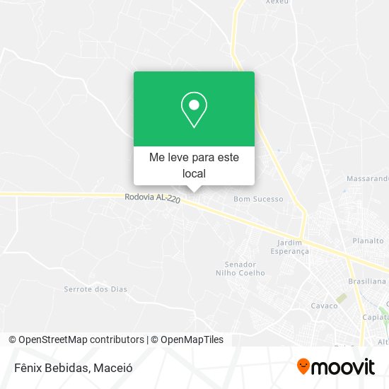 Fênix Bebidas mapa