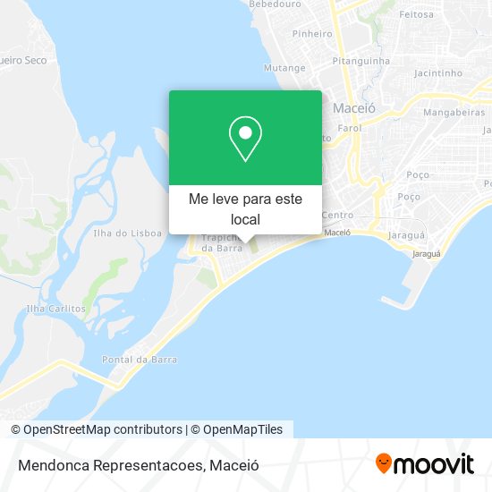 Mendonca Representacoes mapa