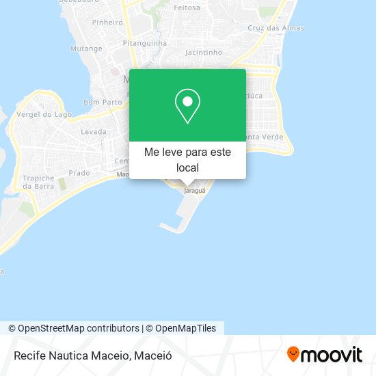 Recife Nautica Maceio mapa