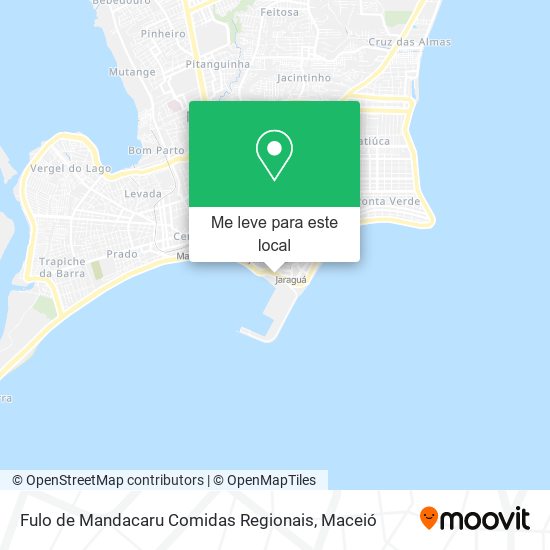 Fulo de Mandacaru Comidas Regionais mapa