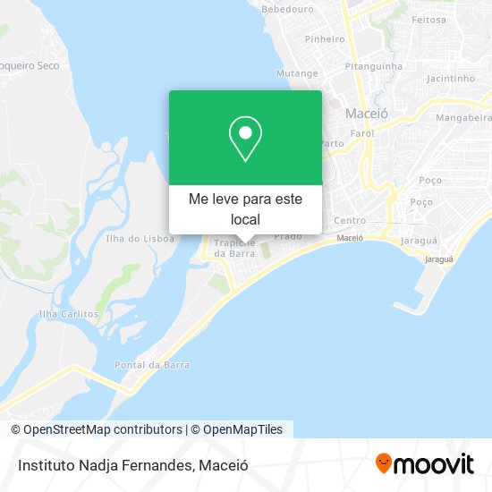 Instituto Nadja Fernandes mapa
