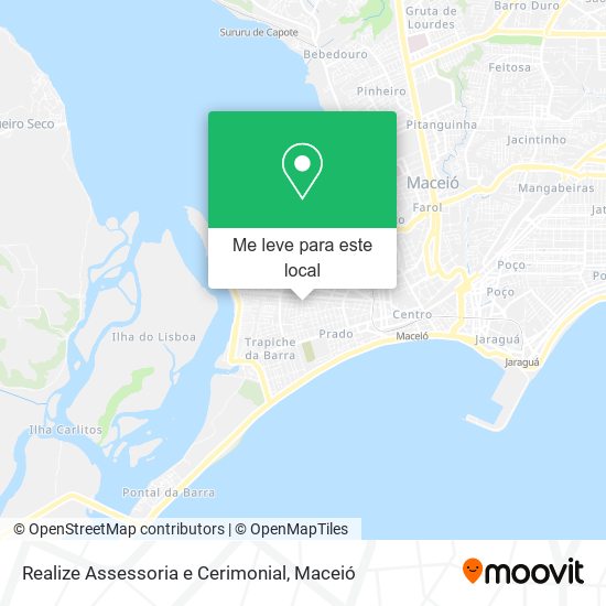 Realize Assessoria e Cerimonial mapa