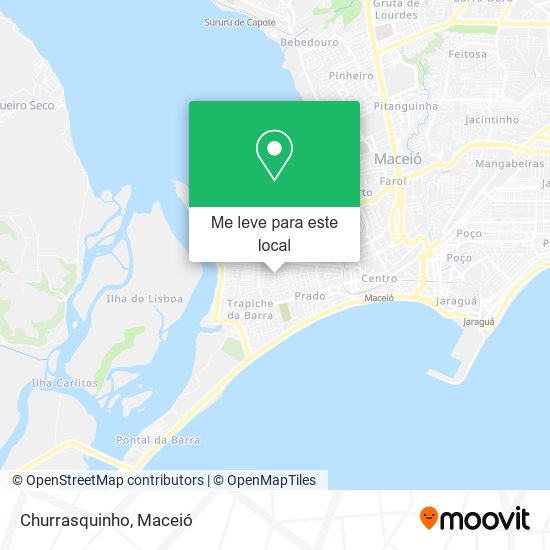 Churrasquinho mapa
