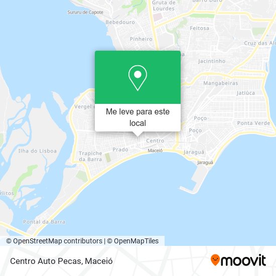 Centro Auto Pecas mapa