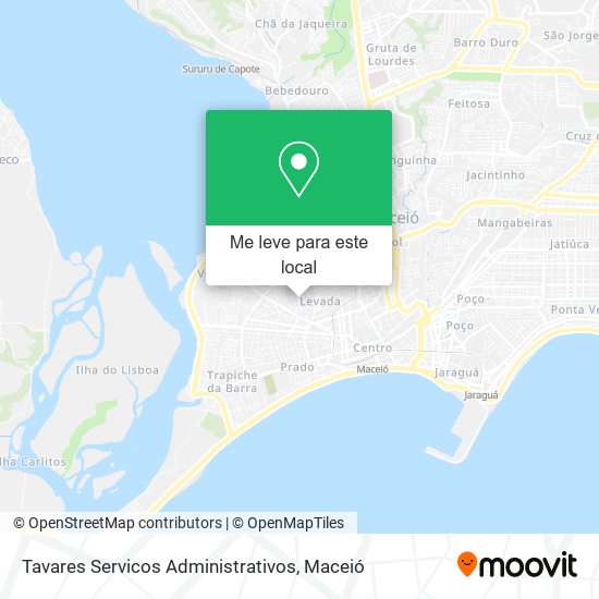 Tavares Servicos Administrativos mapa