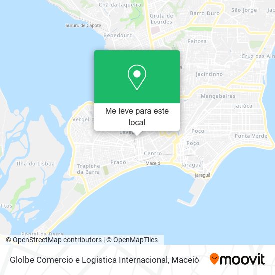 Glolbe Comercio e Logistica Internacional mapa