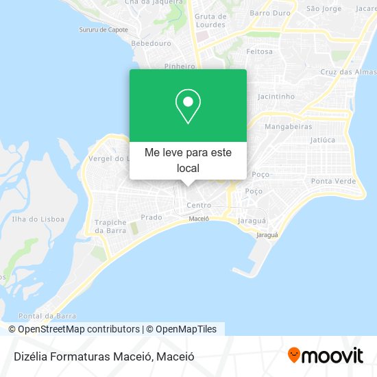 Dizélia Formaturas Maceió mapa