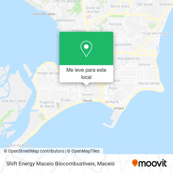 Shift Energy Maceio Biocombustiveis mapa