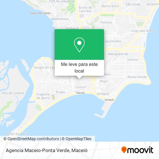 Agencia Maceio-Ponta Verde mapa