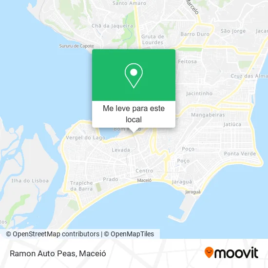 Ramon Auto Peas mapa