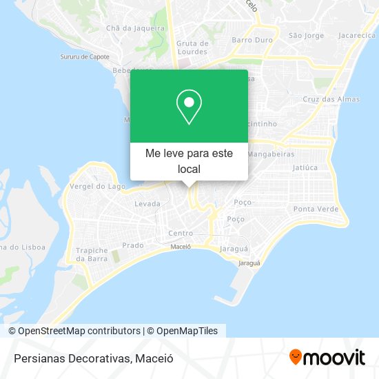 Persianas Decorativas mapa