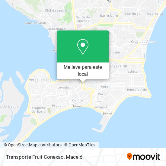 Transporte Fruit Conexao mapa
