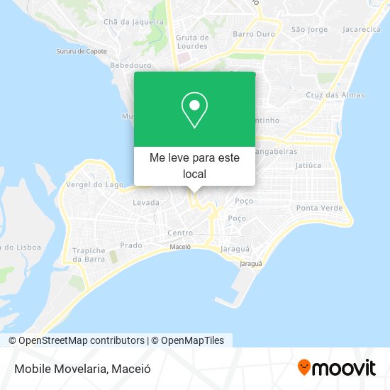 Mobile Movelaria mapa