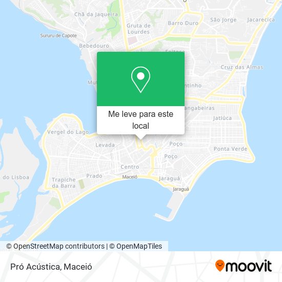 Pró Acústica mapa