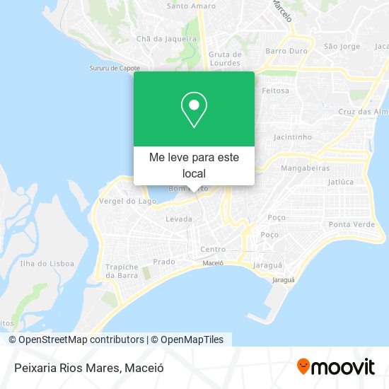 Peixaria Rios Mares mapa