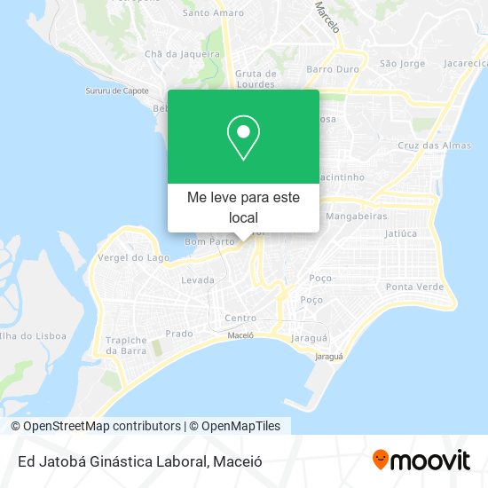 Ed Jatobá Ginástica Laboral mapa