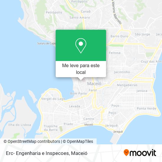 Erc- Engenharia e Inspecoes mapa