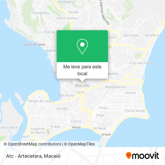 Atc - Artecetera mapa