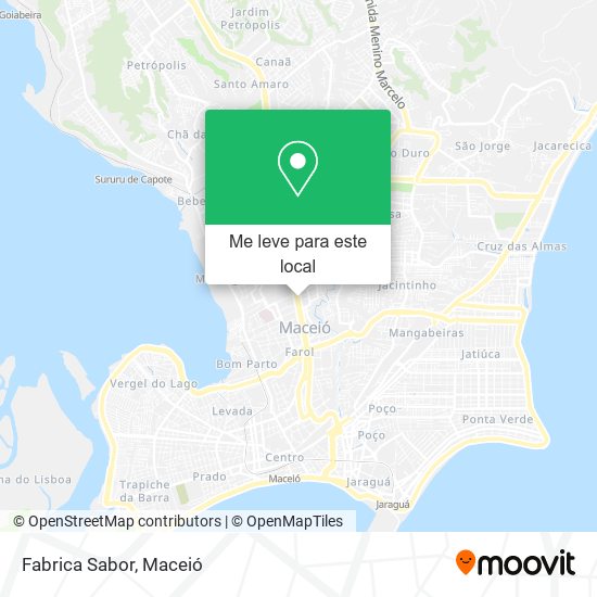 Fabrica Sabor mapa