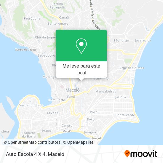 Auto Escola 4 X 4 mapa