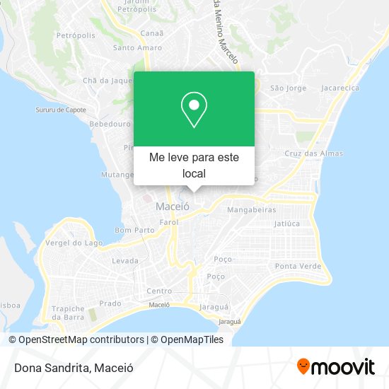 Dona Sandrita mapa