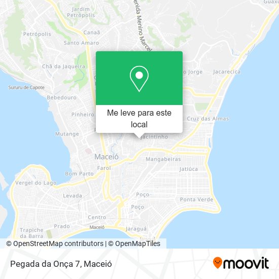 Pegada da Onça 7 mapa