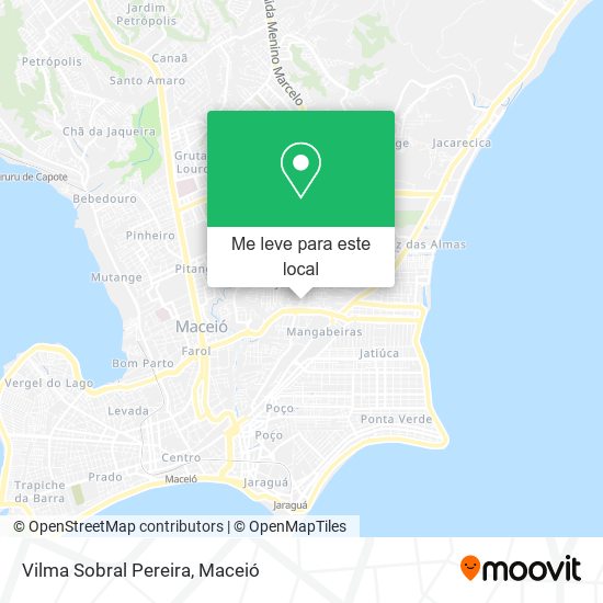 Vilma Sobral Pereira mapa