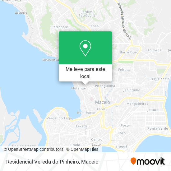 Residencial Vereda do Pinheiro mapa