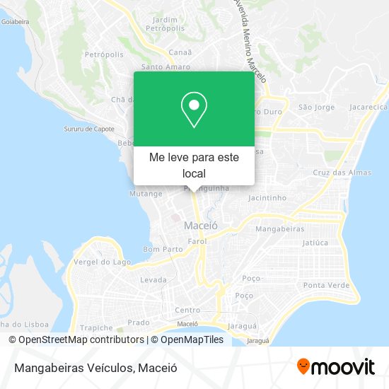 Mangabeiras Veículos mapa