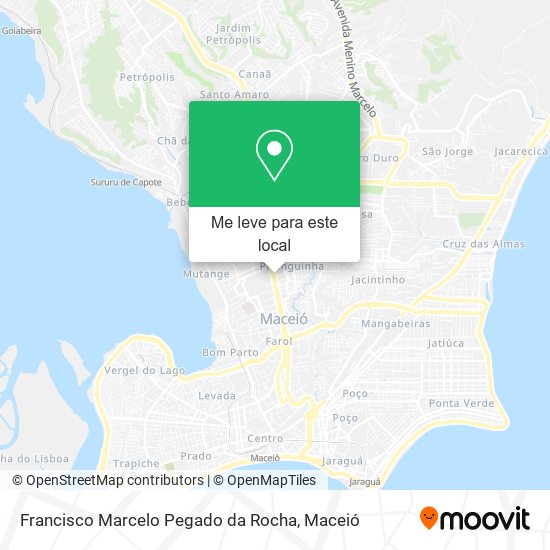Francisco Marcelo Pegado da Rocha mapa