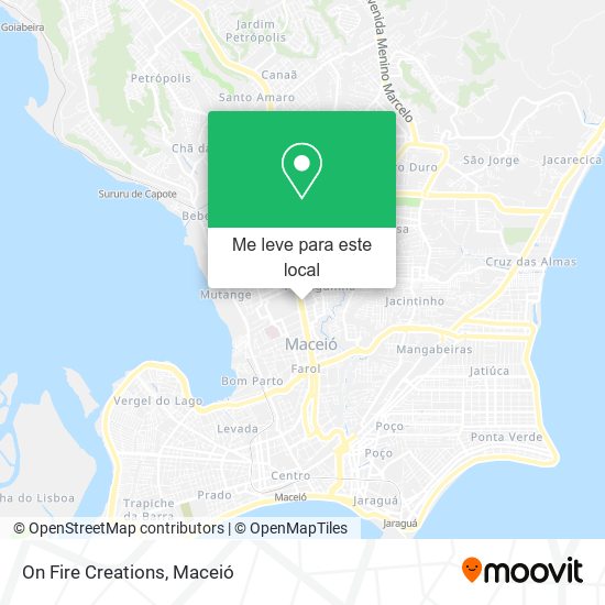 On Fire Creations mapa