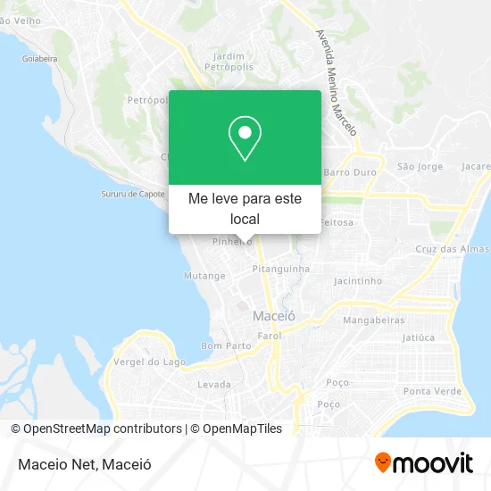 Maceio Net mapa