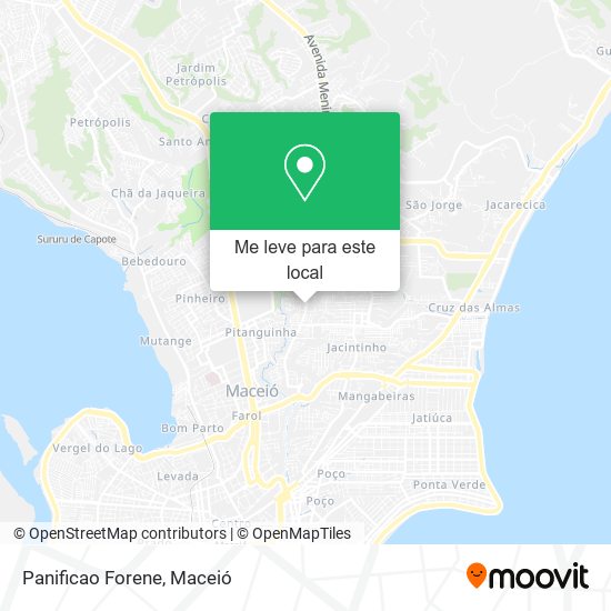 Panificao Forene mapa