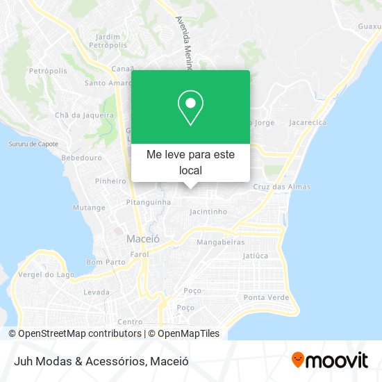 Juh Modas & Acessórios mapa